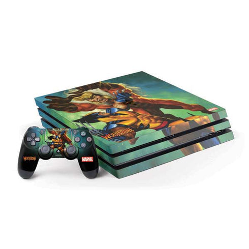 Marvel X-Men Wolverine Vs Sabretooth PlayStation PS4 Skins